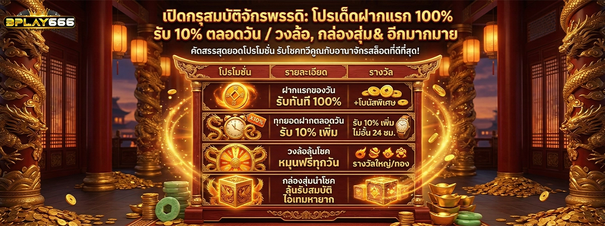 bplay666 รวมโปรโมชั่นเด็ด